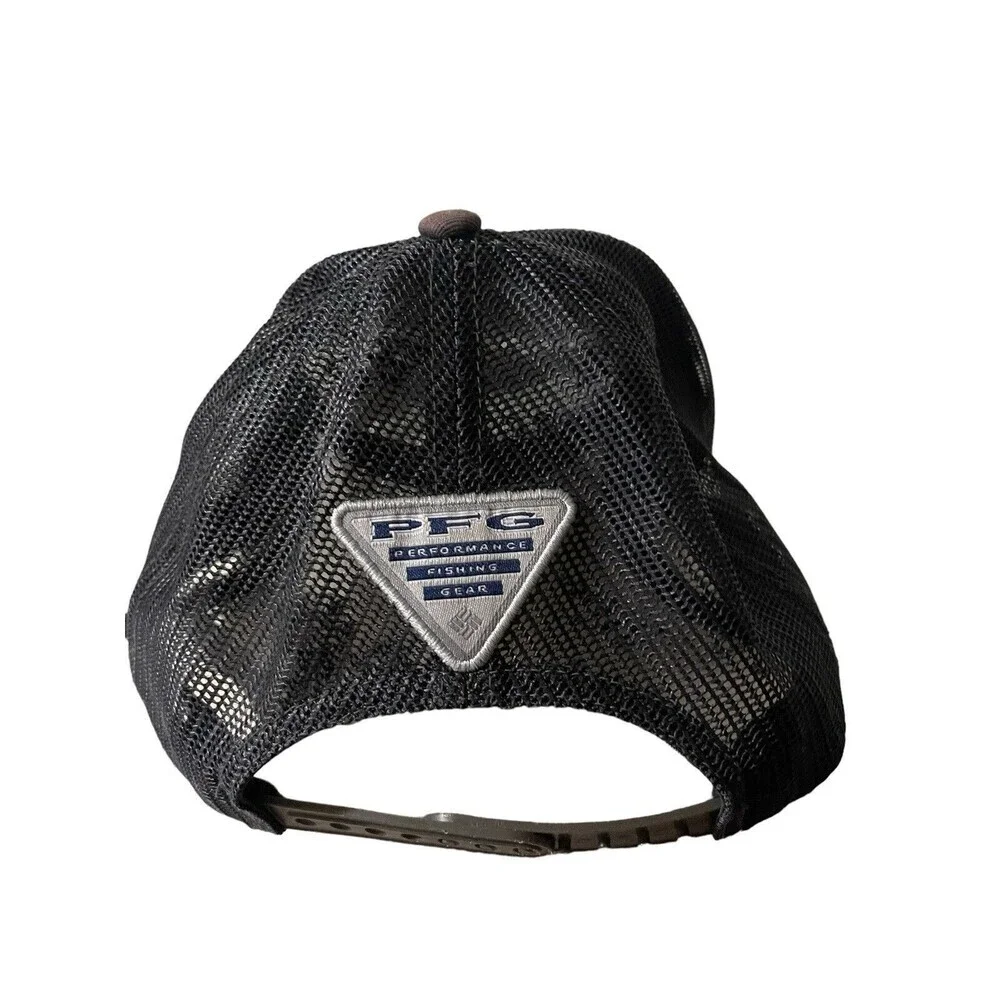 Columbia PFG Mesh Fish Flag Ball Cap, Brown - L/XL